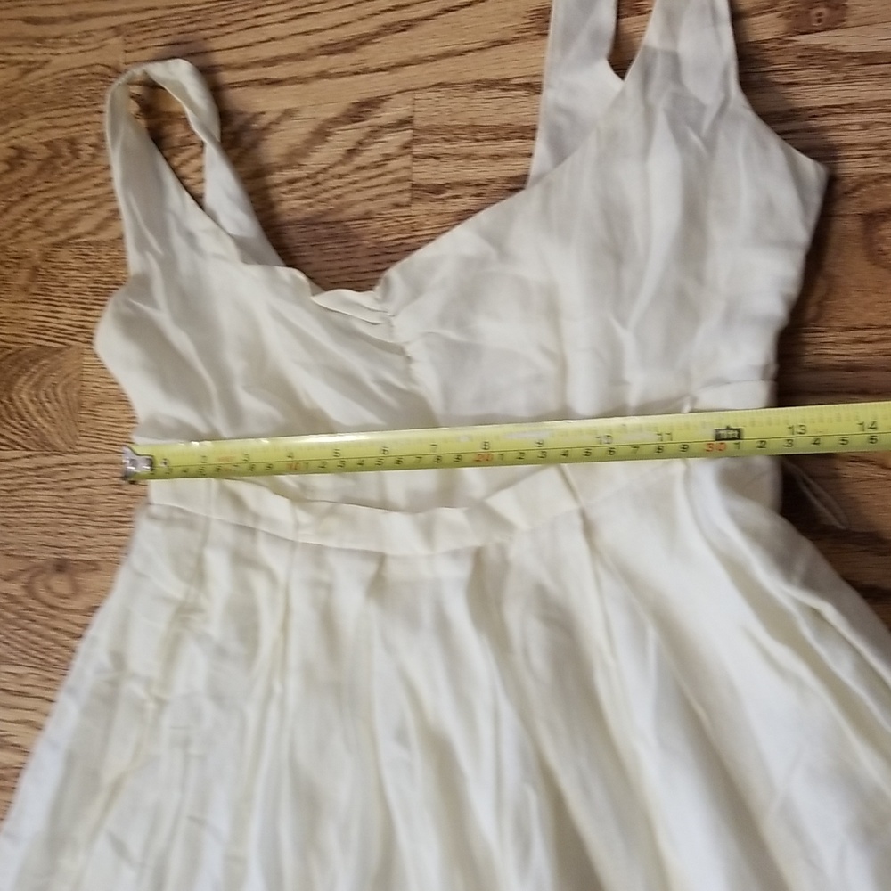 (1) Guess Los Angeles Authentic Brand Cotton Silk Shell Empire Waist Mini Dress - Picture 6 of 10